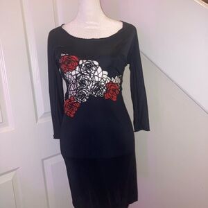 Blumarine Midnight Black Dress